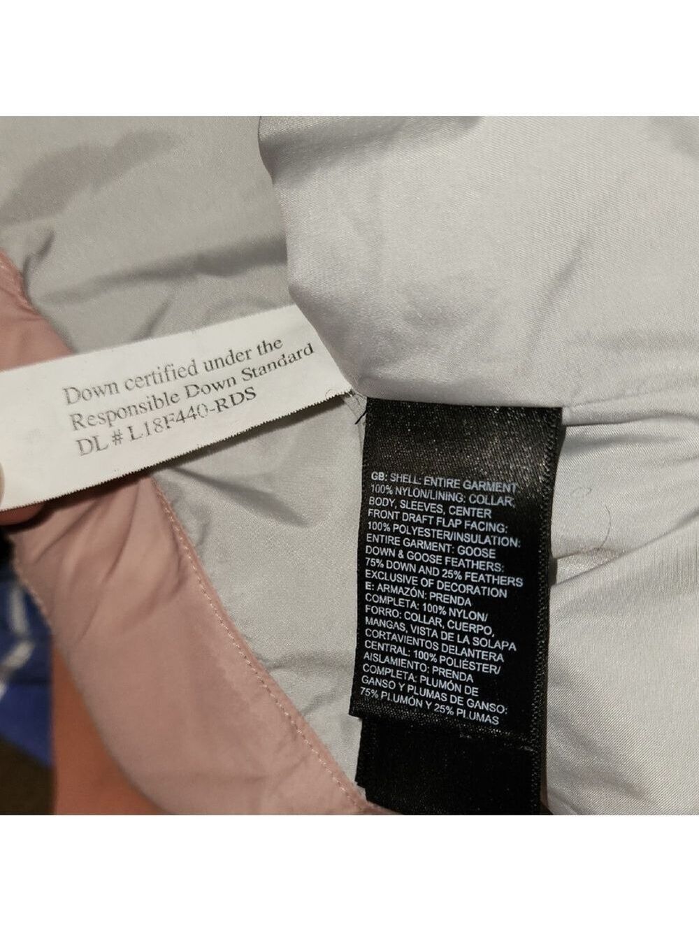 The North Face Pink Quilted Jacket - Picture 10 of 11